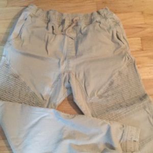 Hollister Khaki Joggers (S)